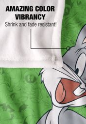 Warner Brothers Looney Tunes Officially Licensed Silky Touch Super Soft Throw Blanket 152 x 127 cm in White - thumbnail 4