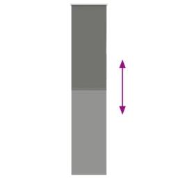 Berkfield Home Roller Blind Blackout Grey 40x210 cm Fabric Width 35.7 cm Polyester - thumbnail 5
