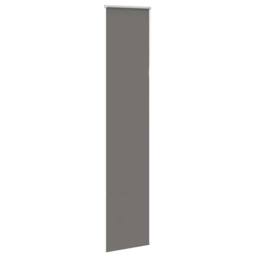 Berkfield Home Roller Blind Blackout Grey 40x210 cm Fabric Width 35.7 cm Polyester