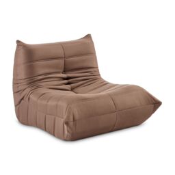 Bravich LTD Lounge Chair Cocoon Lazy Comfort Armchair Sofa Statement Cuddle Chair in Brown - thumbnail 3