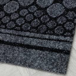 runrug Hallway Carpet Runner Rug - Non-Slip, Durable, 7.2mm - 'Cork' in Grey - Size: 66 cm x 150 cm - thumbnail 4