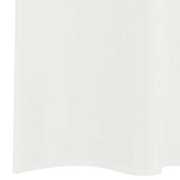 Berkfield Home Voile Curtains with Rod Pockets 2 pcs White - thumbnail 5