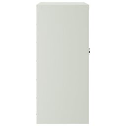 Berkfield Home File Cabinet Light Grey 79x40x90 cm Steel - Size: 79 x 40 x 90 cm - thumbnail 5