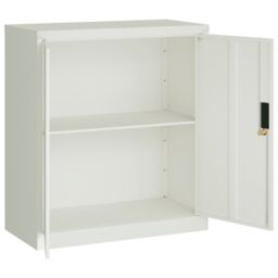 Berkfield Home File Cabinet Light Grey 79x40x90 cm Steel - Size: 79 x 40 x 90 cm - thumbnail 4
