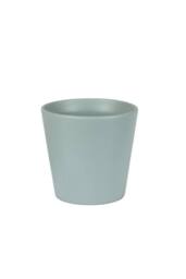 KDMD Hortus Vienna Matt Grey Ceramic Pot 15cm 2 Pack