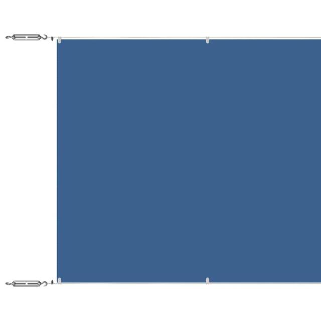 Berkfield Home Vertical Awning Blue 60x1000 cm Oxford Fabric - image 1