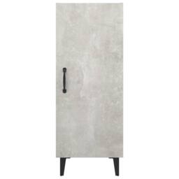 Berkfield Home Sideboard Concrete Grey 34.5x34x90 cm Engineered Wood - thumbnail 6