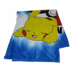 Pokemon Fleece Pokeball Pikachu Blanket - thumbnail 2