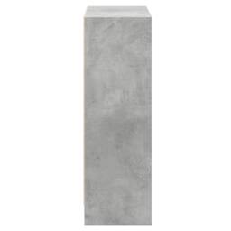 Berkfield Home Decorative Bookshelf Concrete Grey 60x24x74.5 cm Engineered Wood - thumbnail 6