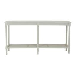 Lemon Pavilion Furniture and Decor Belmont Rattan Collection Large Console Table - L40xW160xH80 cm White - thumbnail 2