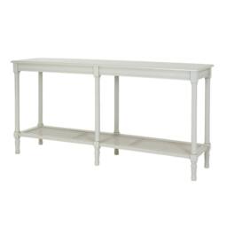Lemon Pavilion Furniture and Decor Belmont Rattan Collection Large Console Table - L40xW160xH80 cm White - thumbnail 1