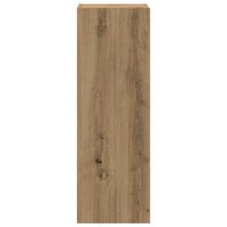 Berkfield Home Wall Mounted TV cabinets 8 pcs Artisan Oak Engineered Wood in Brown - thumbnail 5