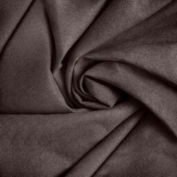 Luxury Living Velvet Chenille Cushion in Chocolate - Size: 55 cm x 55 cm - thumbnail 4
