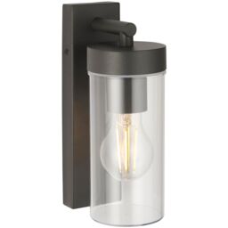 Loops 4 PACK Modern Outdoor IP44 Wall Lantern Light - 15W E27 GLS LED - Dimmable - thumbnail 5