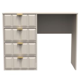 Ready Assembled 2 U Metro 4 Drawer Vanity (Ready Assembled) in Taupe - Size: Medium - thumbnail 1