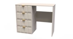 Ready Assembled 2 U Metro 4 Drawer Vanity (Ready Assembled) in Taupe - Size: Medium - thumbnail 6