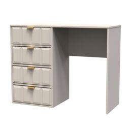 Ready Assembled 2 U Metro 4 Drawer Vanity (Ready Assembled) in Taupe - Size: Medium - thumbnail 5