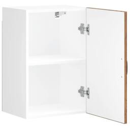 Berkfield Home Kitchen Wall Cabinet Lucca Old Wood Engineered Wood in Brown - thumbnail 6