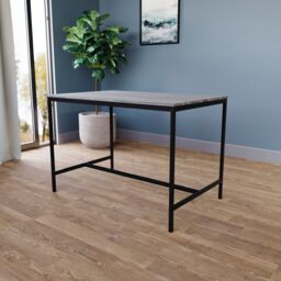 Home Discount Vida Designs Roslyn 4 Seater Dining Table With Bench Set in Dark Grey - thumbnail 6