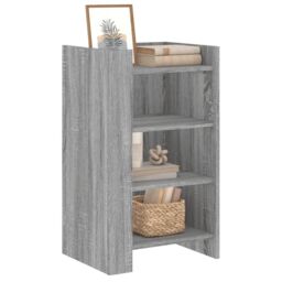 Berkfield Home Sideboard Grey Sonoma 45x35x75 cm Engineered Wood - Size: 45 x 35 x 75 cm - thumbnail 3
