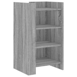 Berkfield Home Sideboard Grey Sonoma 45x35x75 cm Engineered Wood - Size: 45 x 35 x 75 cm - thumbnail 2