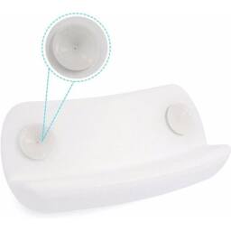 EONLION Luxury Bathroom Spa Bath Pillow in White - Size: Single