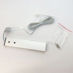 Loops 4x ALUMINIUM Slim Rectangle Under or Over Cabinet Kitchen Light & Driver Kit - Natural White LED - thumbnail 2