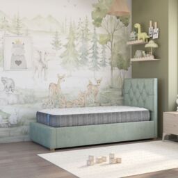 Aspire Kids & Teenagers Pocket Sprung Memory Support Mattress in White - Size: Double - thumbnail 9