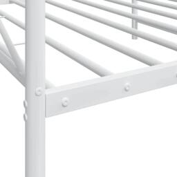 Berkfield Home Durable Day Bed without Mattress White 107x203 cm Steel - thumbnail 9
