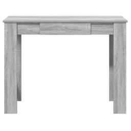 Berkfield Home Desk Grey Sonoma 100x45x75 cm Engineered Wood - Size: 100 x 45 x 75 cm - thumbnail 4