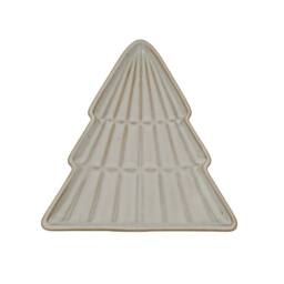 Lemon Pavilion Furniture and Decor Medium Alora Tree Dish Christmas Decoration - L12 x W14 x H1cm - White - thumbnail 3