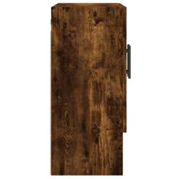 Berkfield Home Wall Cabinet Smoked Oak 60x31x70 cm Engineered Wood in Brown - Size: 60 x 31 x 70 cm - thumbnail 7