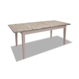Statement Furniture Florence Rectangle Extendable Kitchen Dining Table in Taupe - thumbnail 2