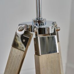 ValueLights Clipper Brown Floor Lamp Base - thumbnail 2
