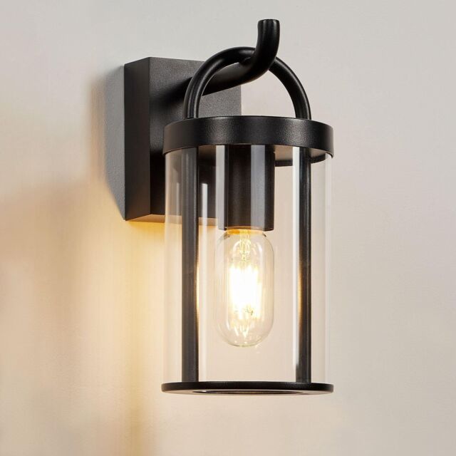Harper Living Black Retro Industrial Outdoor Wall Lights Weatherproof - image 1