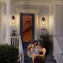 Harper Living Black Retro Industrial Outdoor Wall Lights Weatherproof - thumbnail 6