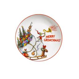 The Grinch Merry Grinchmas 12 Piece Dinner Set Christmas Dinnerware in White - Size: 12 Pack - thumbnail 5