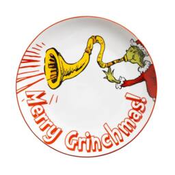 The Grinch Merry Grinchmas 12 Piece Dinner Set Christmas Dinnerware in White - Size: 12 Pack - thumbnail 4