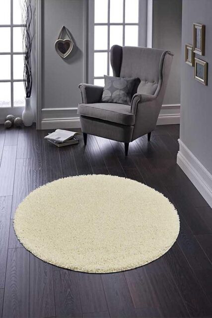 My Mat 'Buddy' Rug in Ivory - Size: 100 cm diameter - image 1