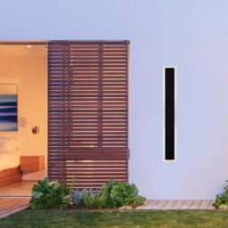 Harper Living 17 Watts LED Wall Light, IP54 Weatherproof, Dark Grey Finish, Indoor/Outdoor 62.5cm Height, 3000K - thumbnail 5