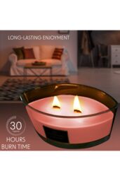 Deco Express Woodwick Candles - Toasted Marshmallows in Orange - thumbnail 4