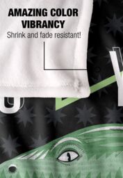 Harry Potter Blanket, 152x127 cm Neo Industries Slytherin Silky Touch Super Soft Throw Blanket in White - thumbnail 4