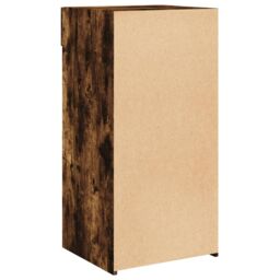 Berkfield Home Sideboard Smoked Oak 45x42.5x93 cm Engineered Wood in Brown - thumbnail 6