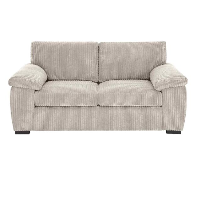SOFASELECTION UK Men's Jumbo Cord Amalfi 2 Seater Sofa in Cream - image 1