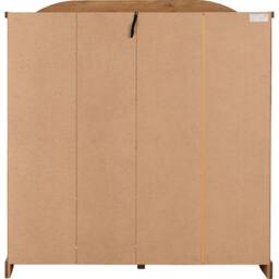 Seconique Corona Essentials 4 Door Wardrobe in Natural - thumbnail 6