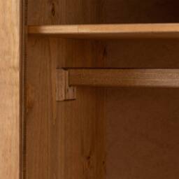 Seconique Corona Essentials 4 Door Wardrobe in Natural - thumbnail 7