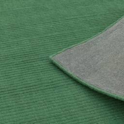 The Rug Shop UK Handmade Luxurious Modern Plain Wool Easy To Clean Area Rug in Dark Green - Size: 160 cm x 230 cm - thumbnail 5