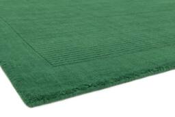 The Rug Shop UK Handmade Luxurious Modern Plain Wool Easy To Clean Area Rug in Dark Green - Size: 160 cm x 230 cm - thumbnail 4