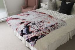 Benjamin Tate Design Getting Ready Battle Of Britain Blanket in Natural - Size: 120 cm x 150 cm - thumbnail 3