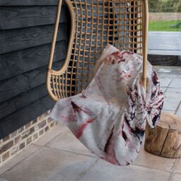 Benjamin Tate Design Getting Ready Battle Of Britain Blanket in Natural - Size: 120 cm x 150 cm - thumbnail 4